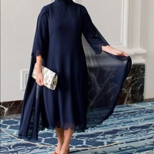 Navy blue dainty Jewells dress